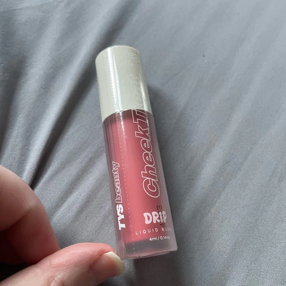 NWOB TYS Beauty Cheek Treat Liquid Blush - Pink (Drip) FULL SIZE